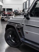 Replacement dry carbon fiber side mirror covers for Mercedes-Benz G-Class W465 facelift