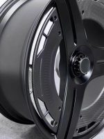 Wheels displayed with the Rocket Style widebody kit for Mercedes-Benz G-Class W465