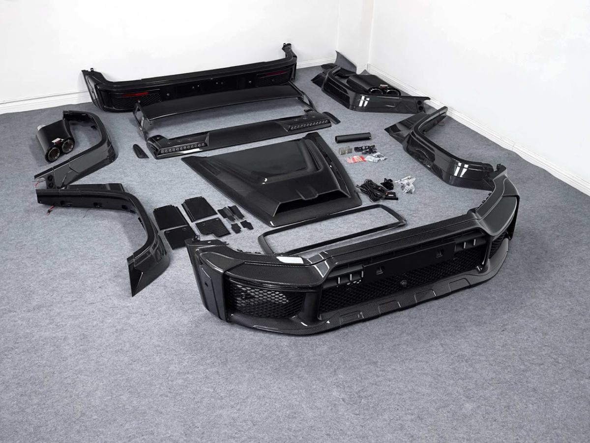 Rear bumper from the Rocket Style widebody kit for Mercedes-Benz G-Class W465