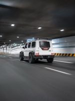 Rear aero widebody carbon fiber fender arches for Mercedes-Benz G-Class W465